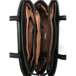 Сумка женская искусственная кожа Marrivina-23043-1,  3отд,  плечевой ремень,  черный SALE 256918