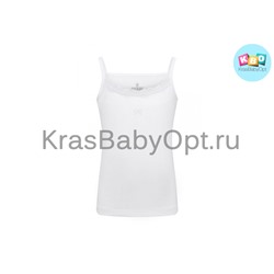 Майка белая для девочки