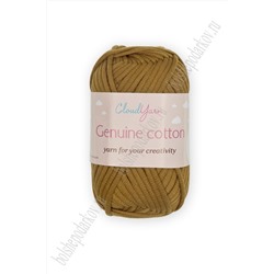 Пряжа "Genuine cotton" 50 гр (10 шт) SF-7844, коричневый