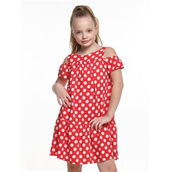 Платье 22-7180 красн.горох