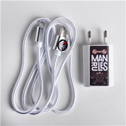 Набор кабель USB - micro USB и штекер «Мужской», 1 м