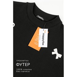 Свитшот оверсайз для девочки из футера трехнитки Happyfox