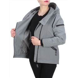 FY-207 GRAY Ветровка женская COSEEMI (65% хлопок, 35% полиэстер) размер 48 российский