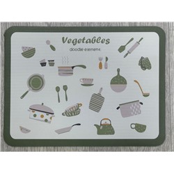 Нано коврик для сушки посуды 40*30 Vegetalles (3241)