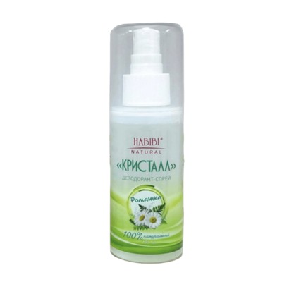 Дезодорант-спрей КРИСТАЛЛ РОМАШКА, Habibi Natural, 100 мл.