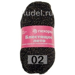 Пряжа Пехорка Блестящее Лето