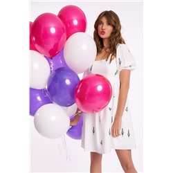 KaVaRi 1037 молоко_лаванда, Платье