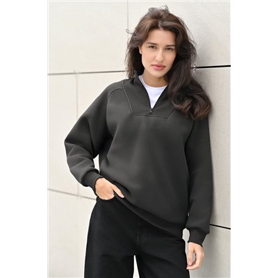 Женская толстовка из футера с начесом Happyfox