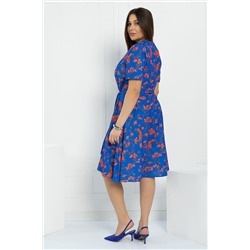 Платье Признание в любви (синее) П12654-25