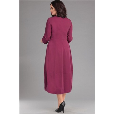 Lady Style Classic 1217 бордо, Платье