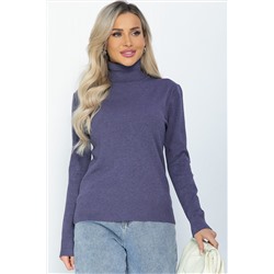 Водолазка Зимняя история (фиолетовая) Б14531-20М