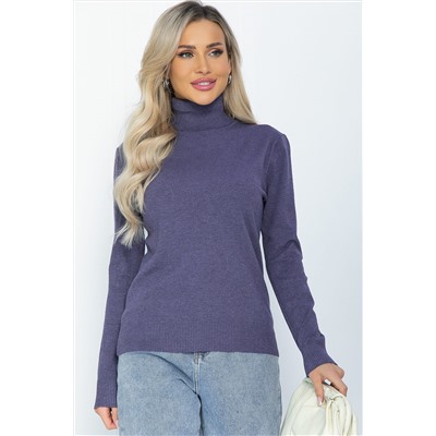 Водолазка Зимняя история (фиолетовая) Б14531-20М