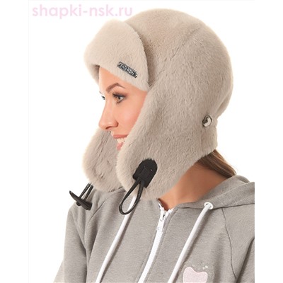 841/1-З Ушанка женская флис (56-58)