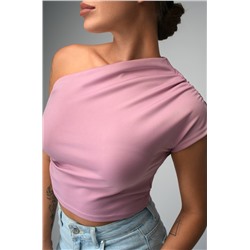 Женский топ с драпировкой Happyfox