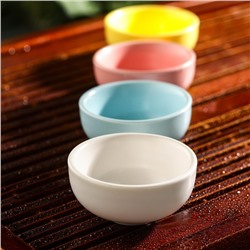 Набор пиал керамических «Утро», 6 предметов: 40 мл, цвет МИКС
