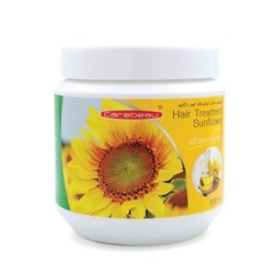 Hair Treatment SUNFLOWER Wax, Carebeau (Маска для волос С ВОСКОМ И ПОДСОЛНУХОМ, Кеабью), 500 мл.