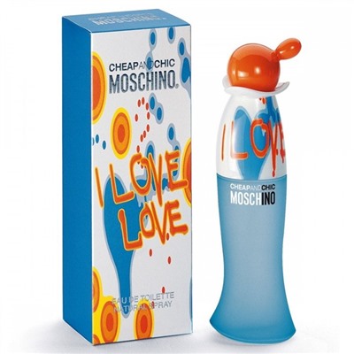 MOSCHINO I love love  50ml edt  M~
