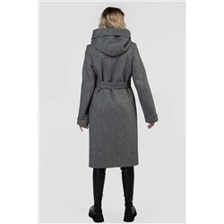 01-12059 Пальто женское демисезонное (пояс)