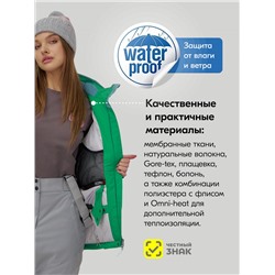 Горнолыжный костюм женский зимний сиреневого цвета 0709_1Sn