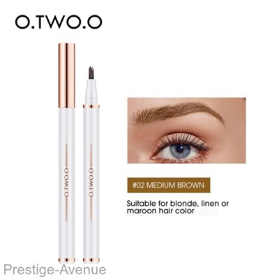 Фломастер для бровей O.TWO.O Triple Brow Pen (1013)