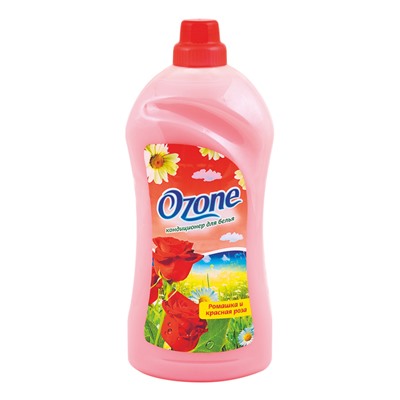Кондиционер для белья Ромашка и красная роза OZONE  2л