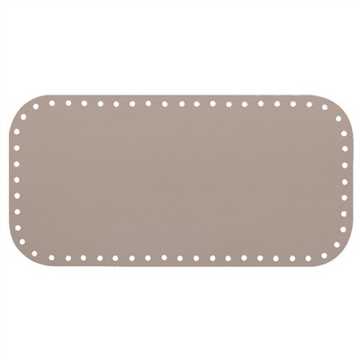 Кожа - Дно для сумки 15 х 30 см. Caramel