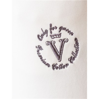 Зип худи на молнии из петельчатого футера трехнитки с резинкой по низу и манжетами