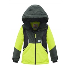 Горнолыжный костюм зимний для мальчика цвета хаки 9423Kh