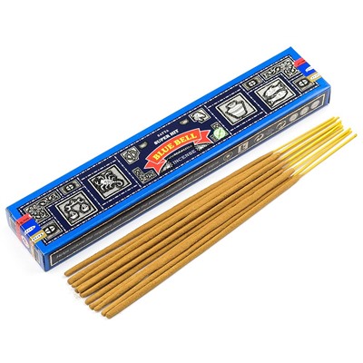 Super Hit BLUE BELL Incense, Satya (Благовония серии Супер Хит, СИНИЙ КОЛОКОЛЬЧИК, Сатья), 15 г.