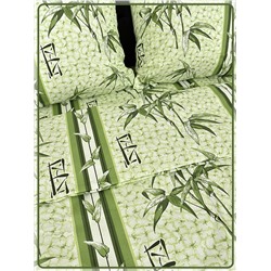 Постельное белье Шуйская бязь Бамбук зеленый 5758-2