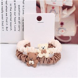 Набор детских резиночек Медвежата, 2 шт.