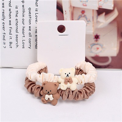 Набор детских резиночек Медвежата, 2 шт.