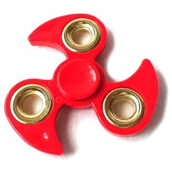 Антистресс Hand Spinner Спиннер Тайфун 8см красный SH 999839