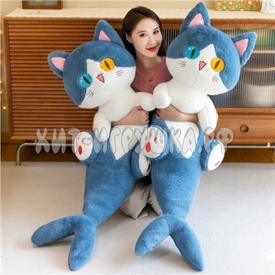 Мягкая игрушка обнимашка КотАкула 120 см 230203-3, 230203-3