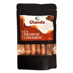 CEYLON C4 Premium Cinnamon, Chanda (ЦЕЙЛОНСКАЯ КОРИЦА С4 премиум палочки, Чанда), 50 г.