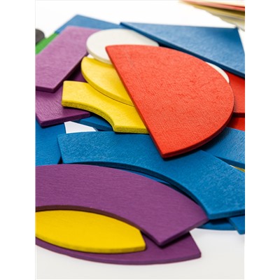 Деревянный пазл 40 элементов Baby Toys Wood