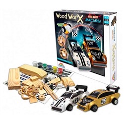 Набор для творчества "Уличные гонки инерционные", 2 шт. в наборе (144120), шт.  Клей, кисточка и краски в комплект не входят!