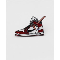 Металлический значок "Джорданы красные" 3,3*2,3 см