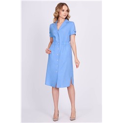Bazalini 4656 голубой, Платье