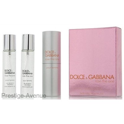 Dolce & Gabbana -  Парфюмированая вода Rose The One 3*20 мл