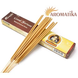Vedic GOOD FORTUNE Natural Incense Sticks, Aromatika (ФОРТУНА натуральные ароматические палочки, Ароматика), 15 г.