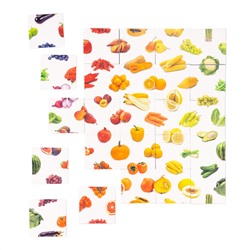 Настольная игра для детей «Шурум-Бурум. Найди половинку» (фрукты, овощи)