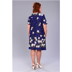 Королева - туника синий