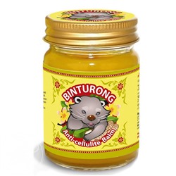 Binturong ANTI-CELLULITE BALM, Nina Buda (Бинтуронг АНТИЦЕЛЛЮЛИТНЫЙ БАЛЬЗАМ ДЛЯ ТЕЛА, Нина Буда), 50 мл. - СРОК ГОДНОСТИ ДО 7 НОЯБРЯ 2024 ГОДА