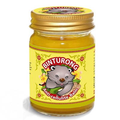 Binturong ANTI-CELLULITE BALM, Nina Buda (Бинтуронг АНТИЦЕЛЛЮЛИТНЫЙ БАЛЬЗАМ ДЛЯ ТЕЛА, Нина Буда), 50 мл. - СРОК ГОДНОСТИ ДО 7 НОЯБРЯ 2024 ГОДА