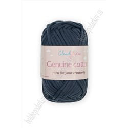 Пряжа "Genuine cotton" 50 гр (10 шт) SF-7844, темно-синий