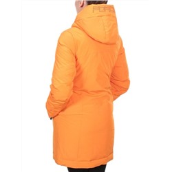 8802 ORANGE Пальто зимнее женское CLOUD LAG CAT  (200 гр. холлофайбер) размер 46