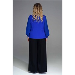 Pretty 2122 электрик-черный, Брюки,  Жакет