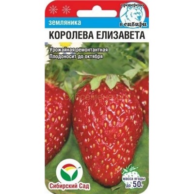 Земляника  Королева Елизавета (Сиб сад)