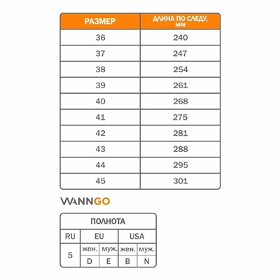 Кроссовки ЭСО WANNGO, кожа, резина,мод.WG7-05-LT-1